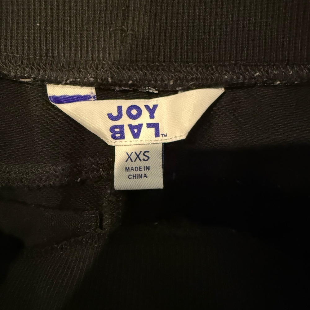 *GENTLY WORN* Women's Size XXS JoyLab French Terry Acid Wash Joggers - Picture 5 of 8